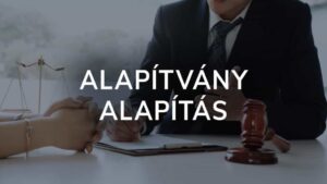 Alapítvány létrehozása