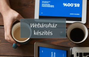 Webáruház készítés